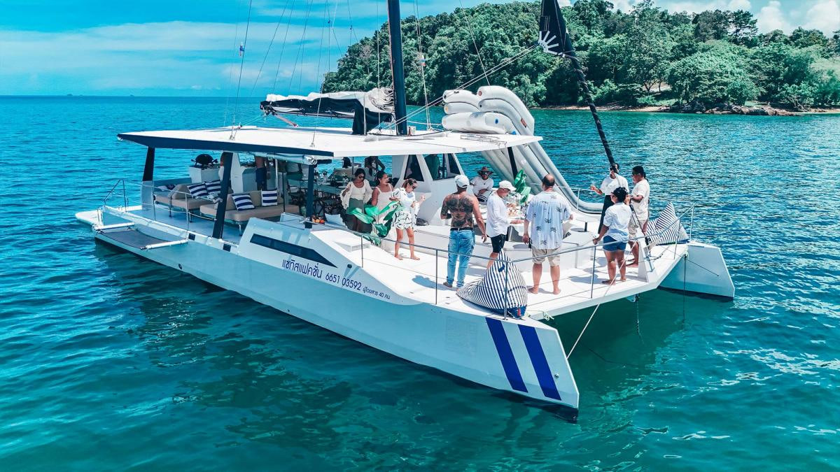 Motor catamaran Sati 55 ft — photo 1