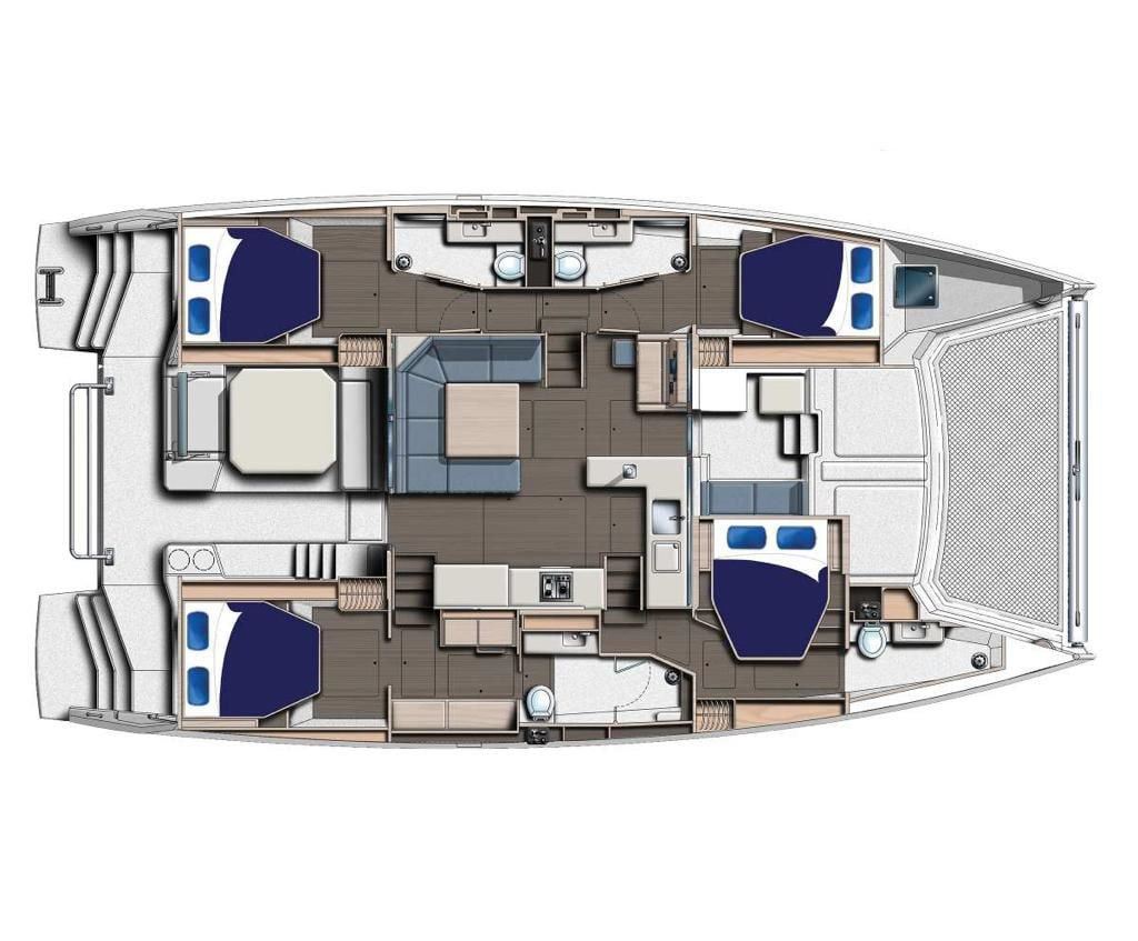 Catamaran LEOPARD 50 ft — photo 1